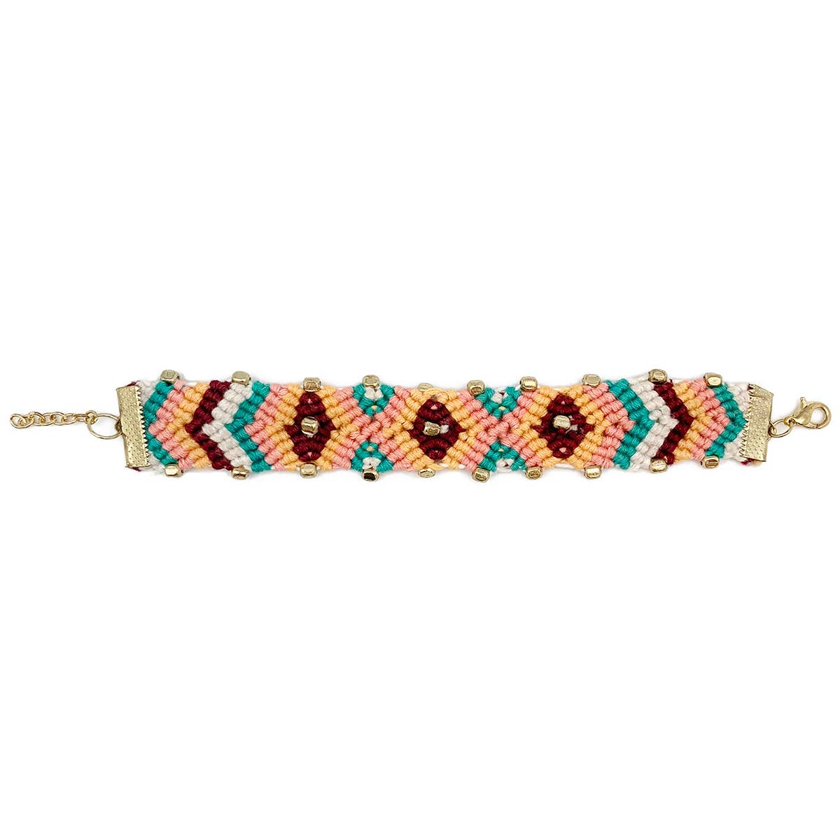 Sachi Warp & Weft Collection Bracelet - Woven with Beads