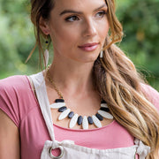 Omala Modern Monochrome Collection - Fanned Bib
