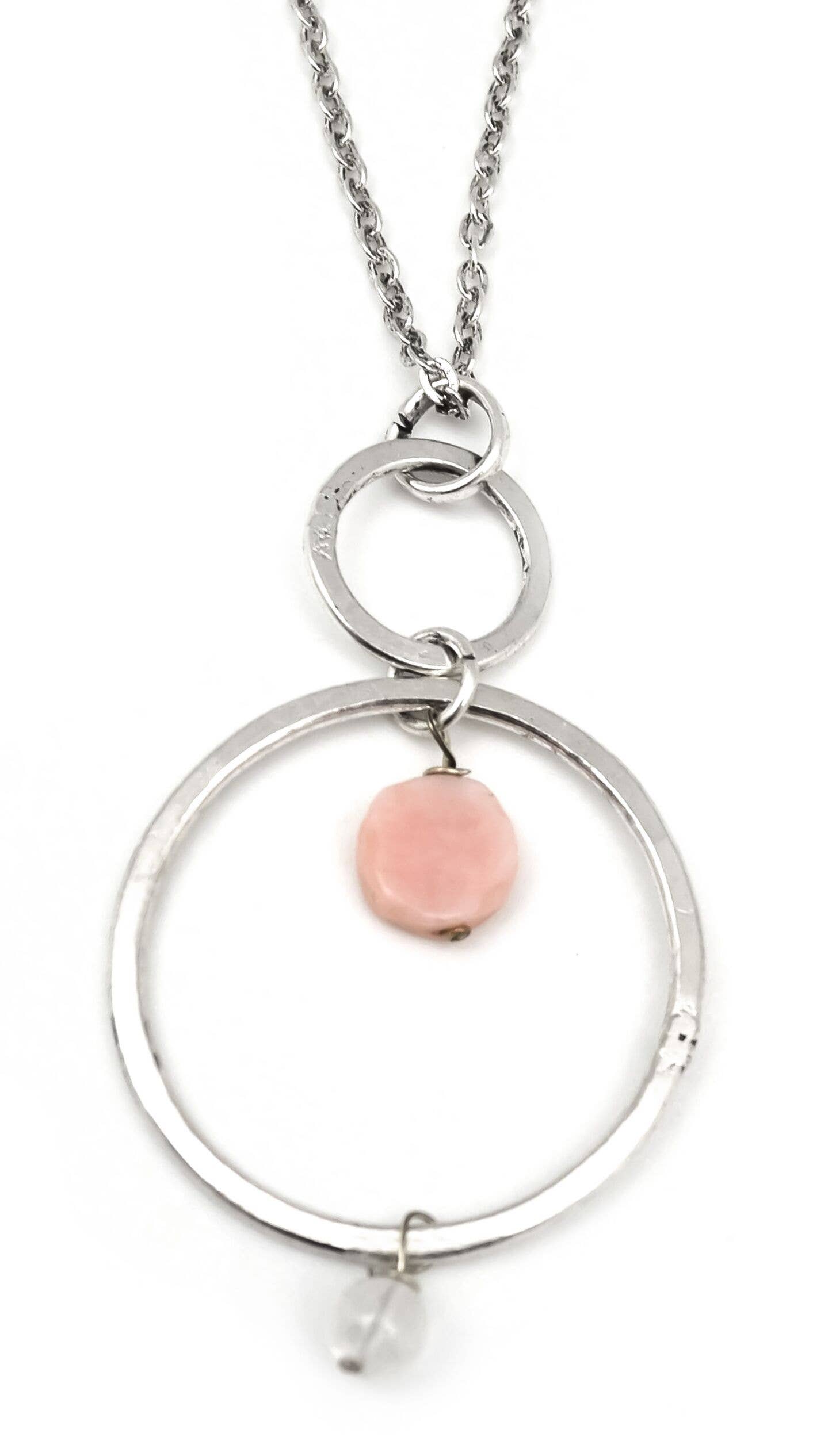 Banjara Opal and Quartz Circles Necklace