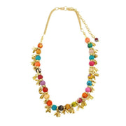 Aasha Kantha Handmade Fringe Short Necklace