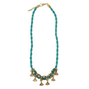 Sachi Ocean Sky Collection Necklace - Short Beads and Charms