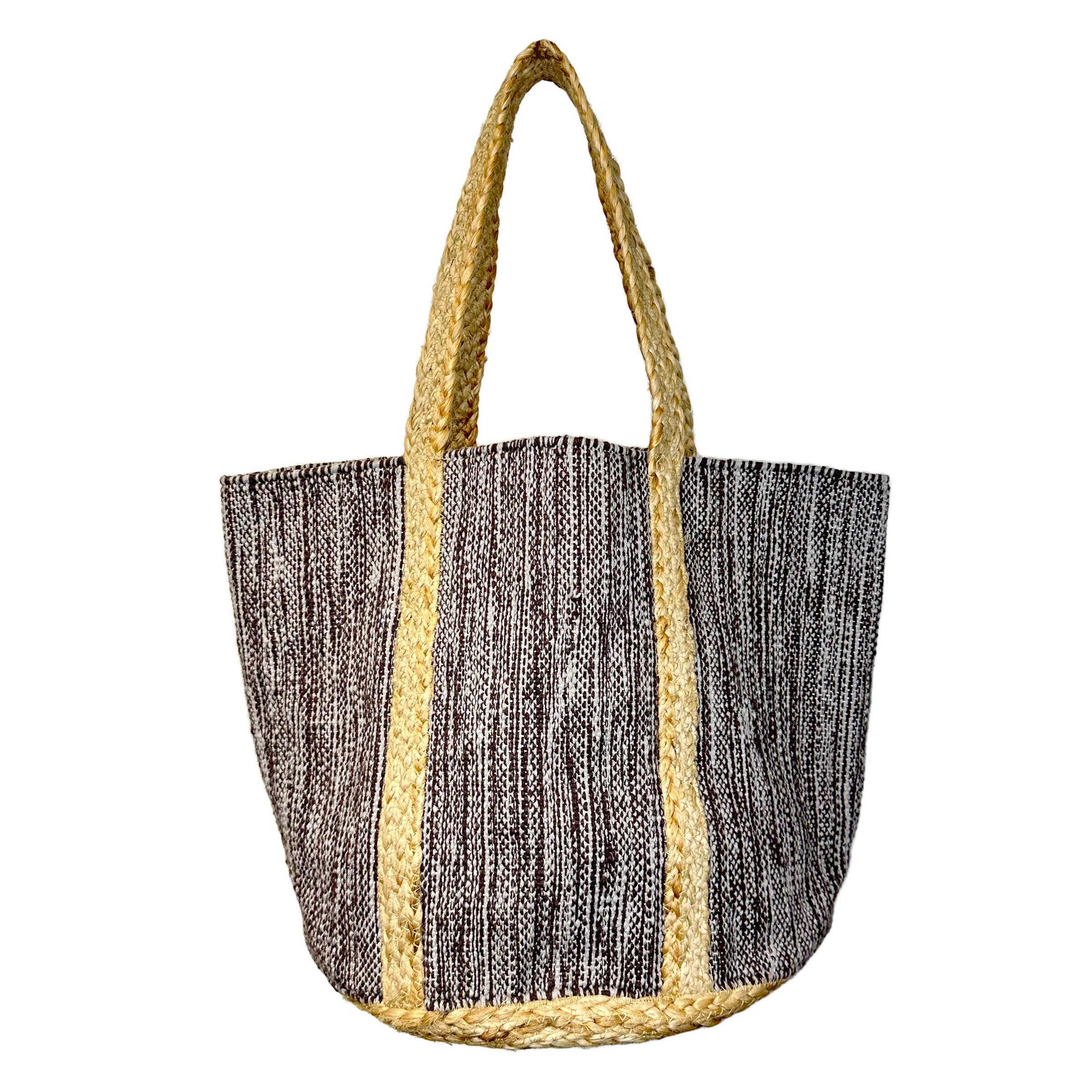 Isla Cotton and Jute Durable Everyday Tote