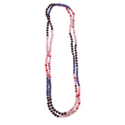 Aasha Ombre Beaded Kantha handcrafted Long Necklace