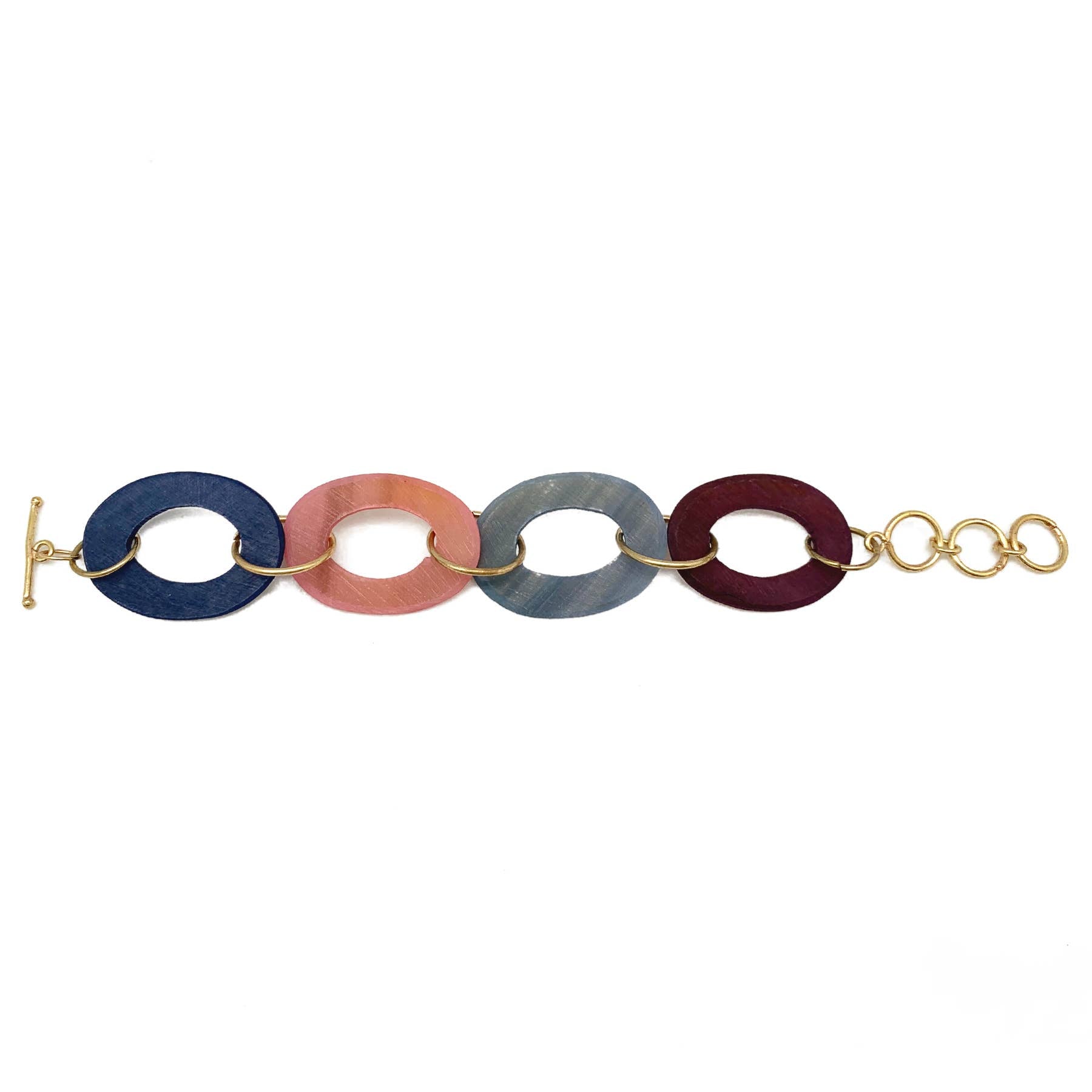 Omala Heliotrope Collection Chain Link Bracelet