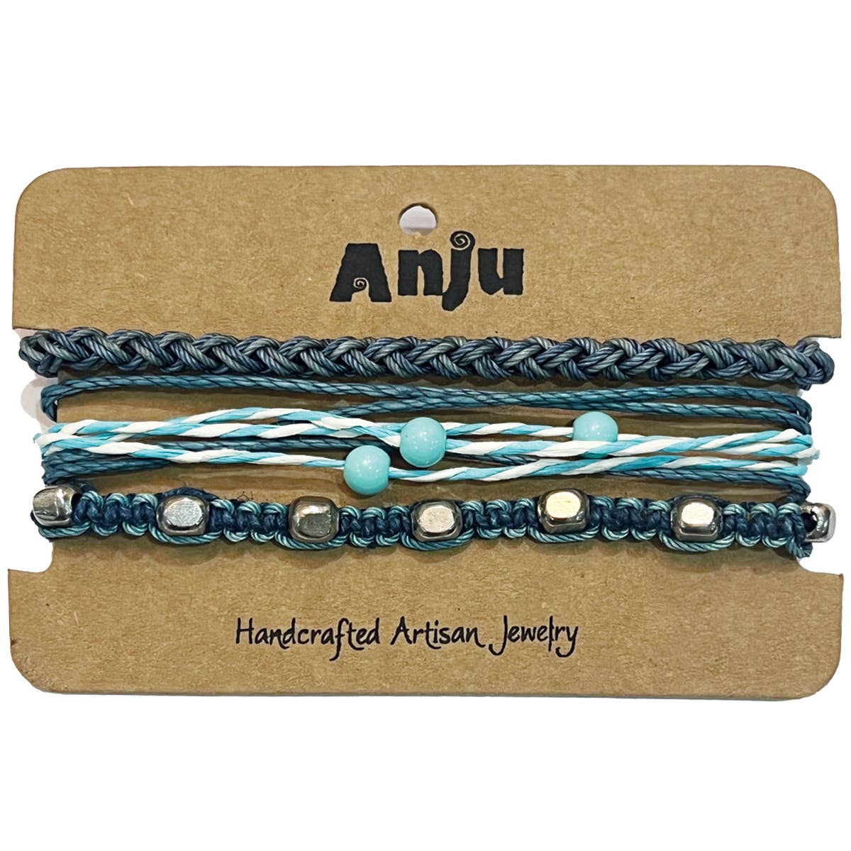 Weave & Wander Twilight Tide Trio Anklet
