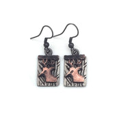Pewter Earrings - Elk Head
