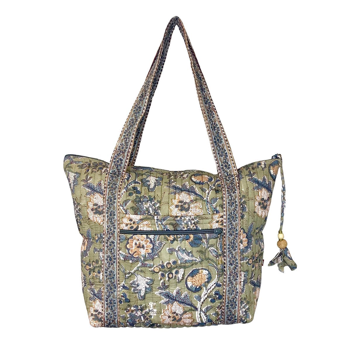 Serenity Shoulder Bag - Block Printed Organic Cotton