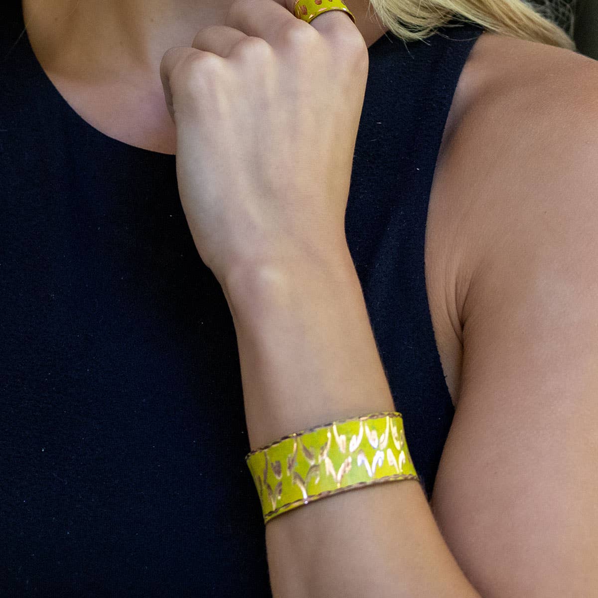 Patina Sunny Swirl Cuff
