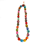 Aasha Hexagon Beaded Necklace