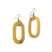 Omala Pleasing Pastels Collection Earrings - Long Oval Beads