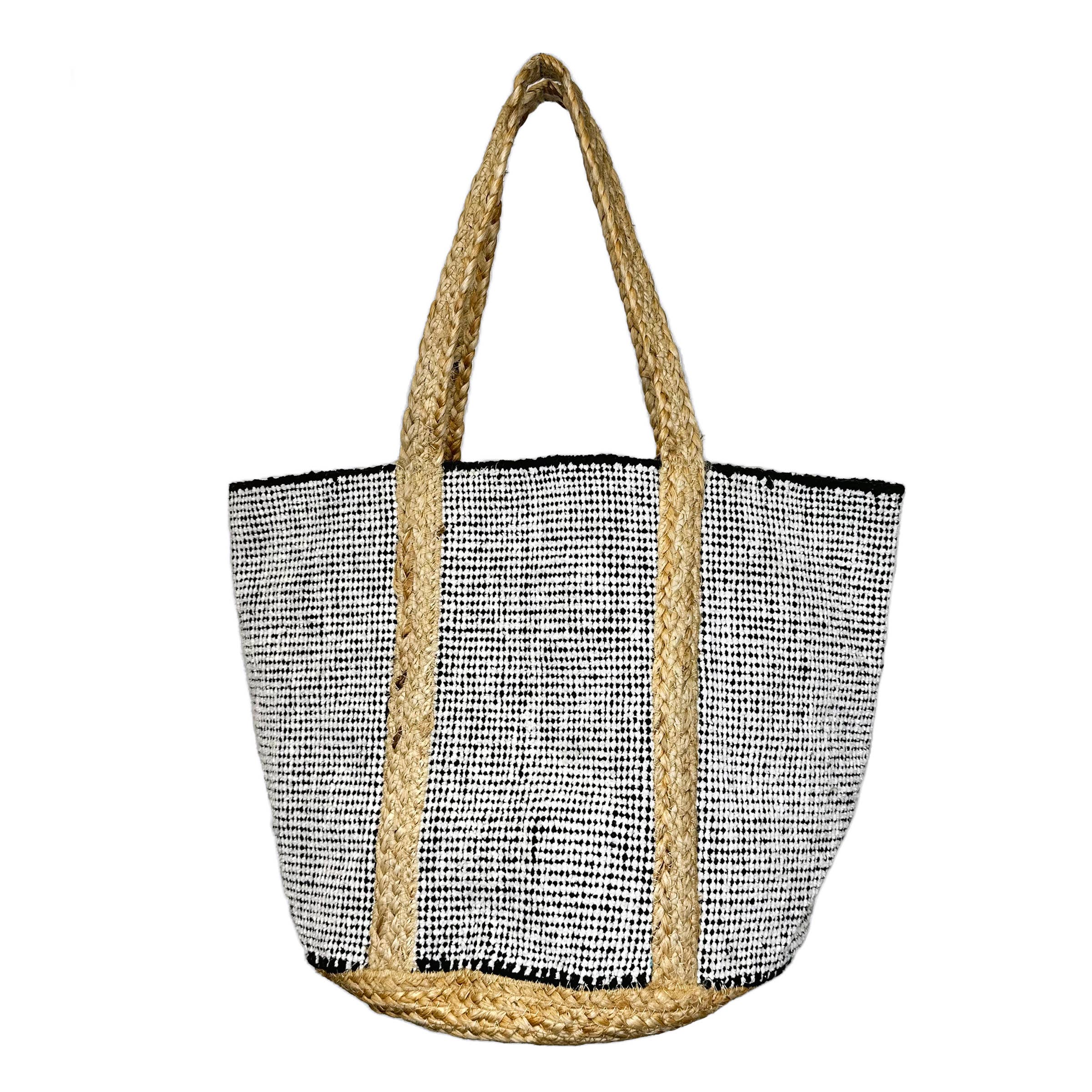 Isla Cotton and Jute Durable Everyday Tote