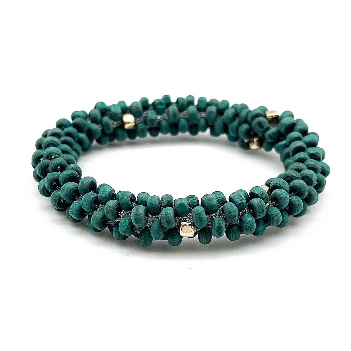 Sachi Chromatic Hues Rope Bracelet  - Green