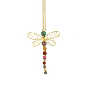 Aasha Dragonfly Pendant Necklace