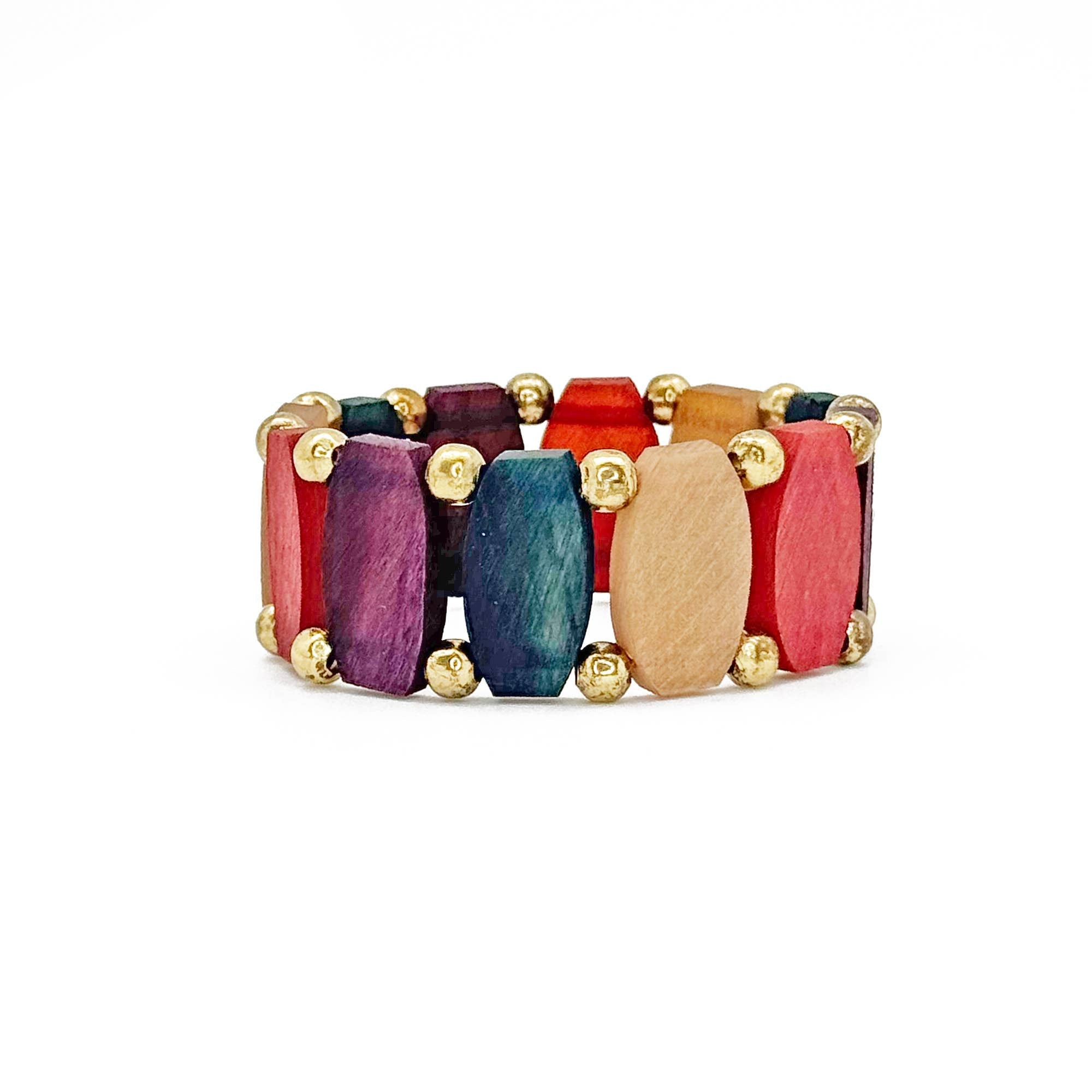 Omala Bold & Brash Bracelet - Faceted Jewel