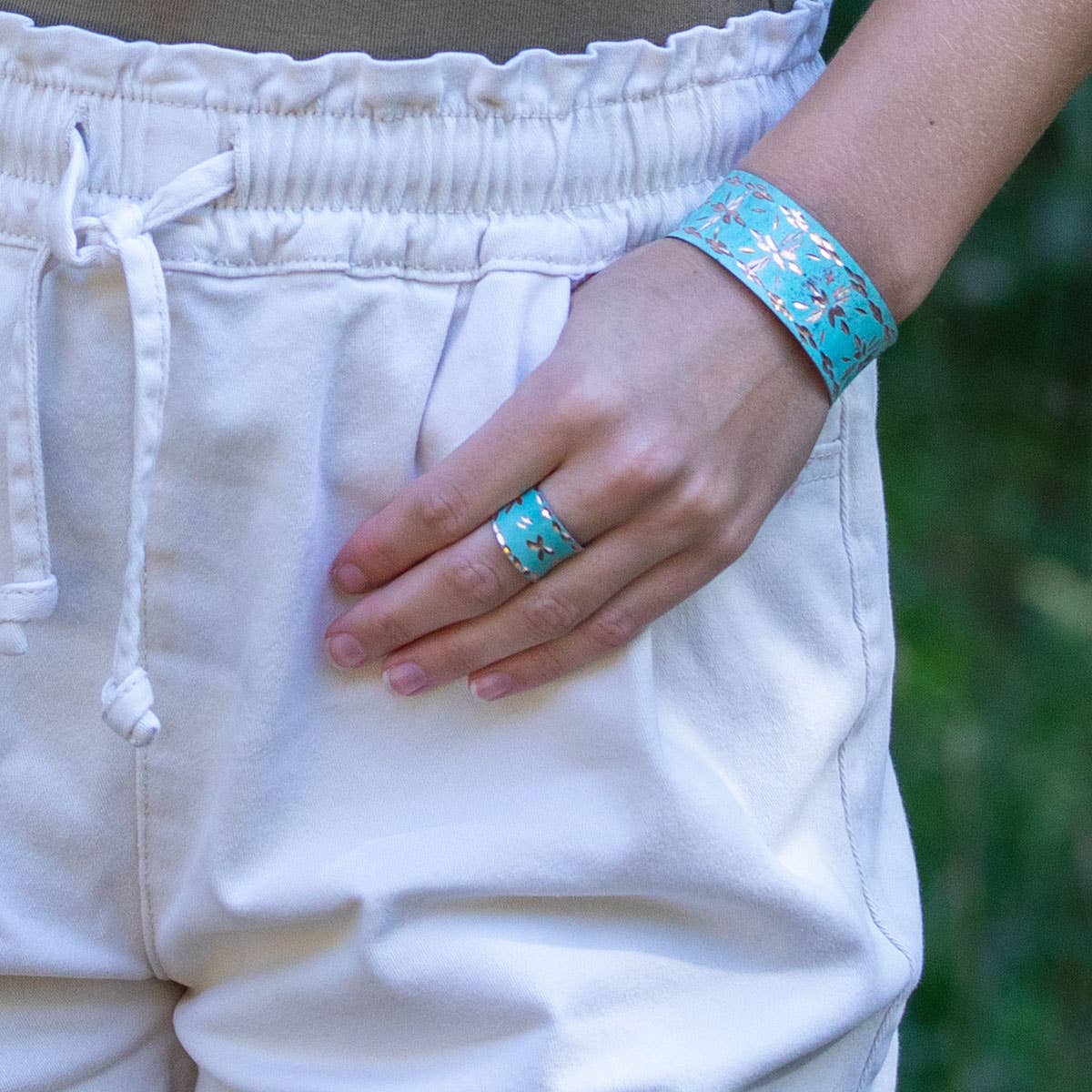 Patina Blooming Waters Ring