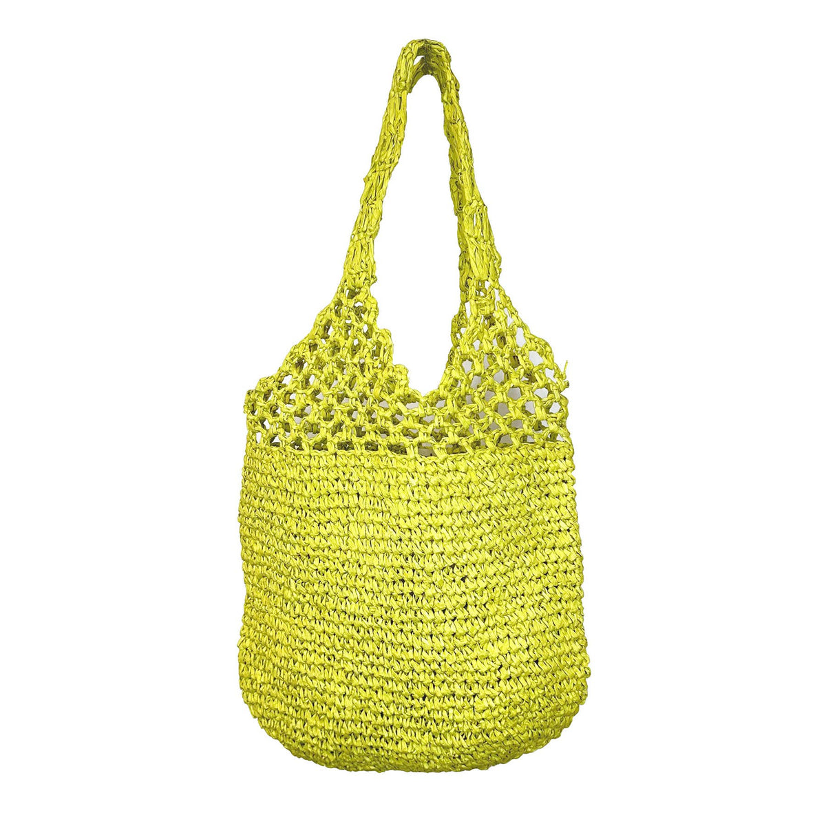 Mira Versatile Woven Raffia Tote Bag - Copper Brown
