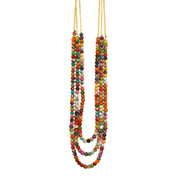 Aasha Layered Beaded Kantha Handcrafted Necklace