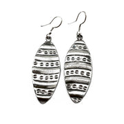 Kashi Collection Earrings - Striped with Half Circles