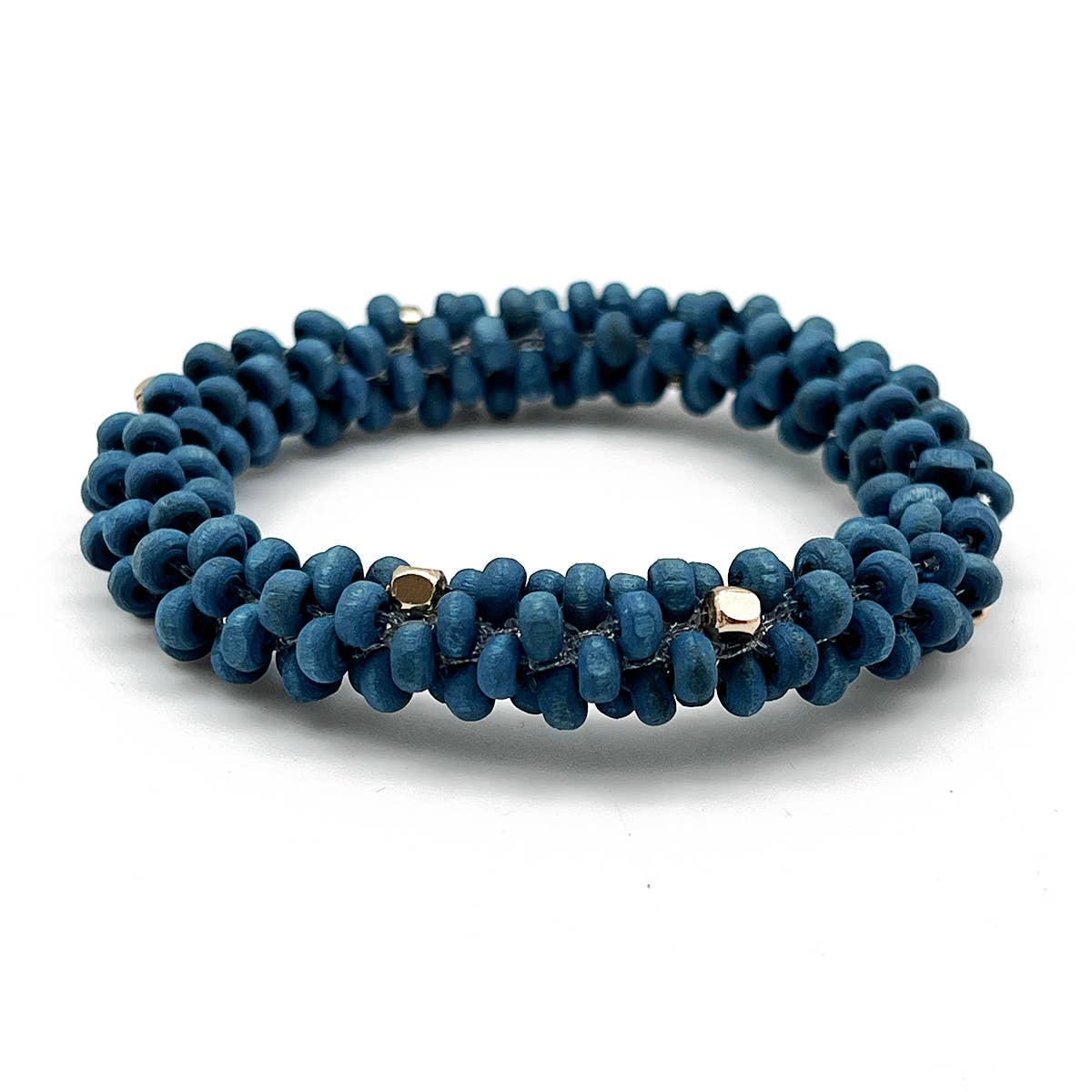 Sachi Chromatic Hues Rope Bracelet  - Blue