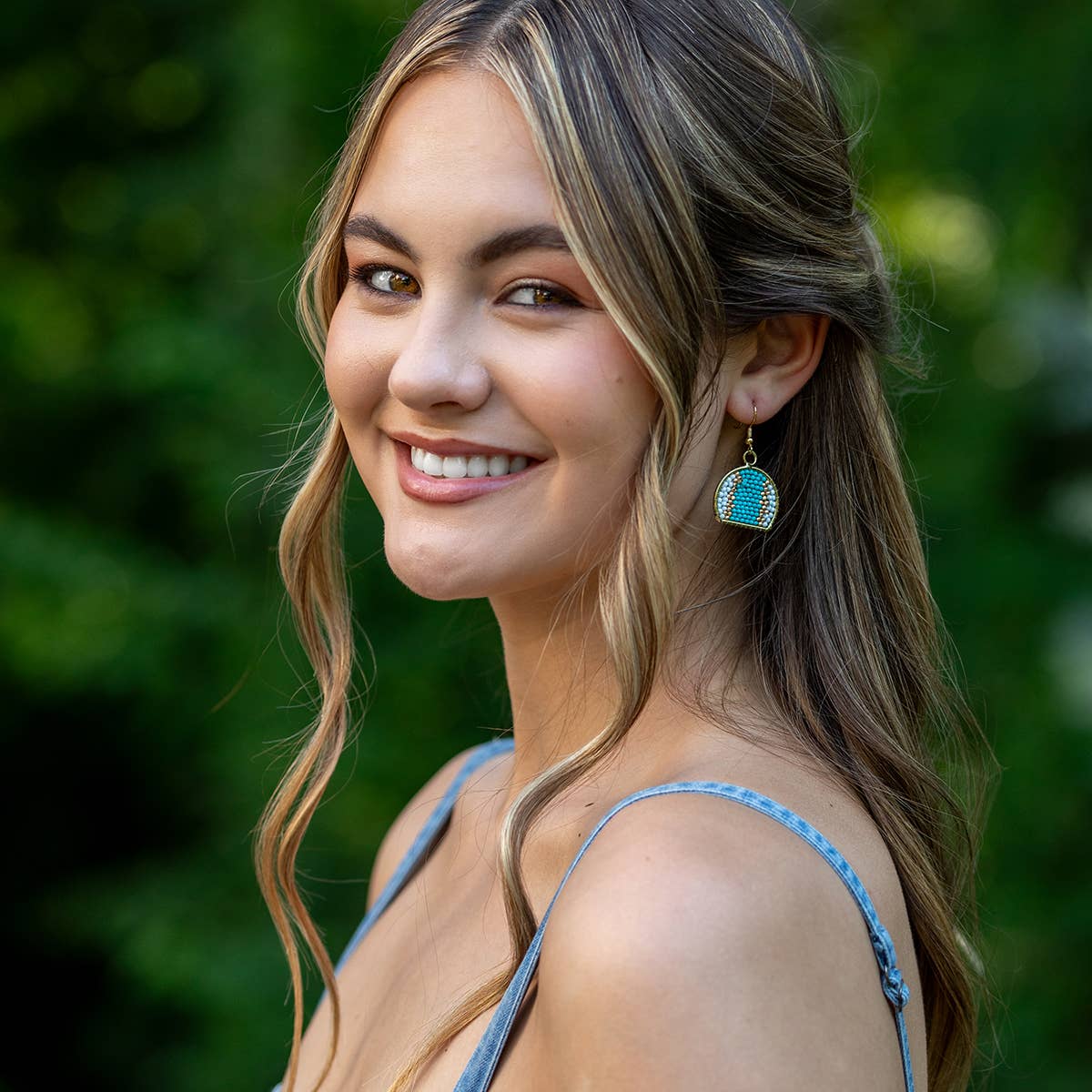 Seed Bead Arch Earrings - Multiple Color Styles