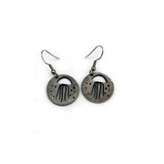 Pewter Earrings - Jellyfish