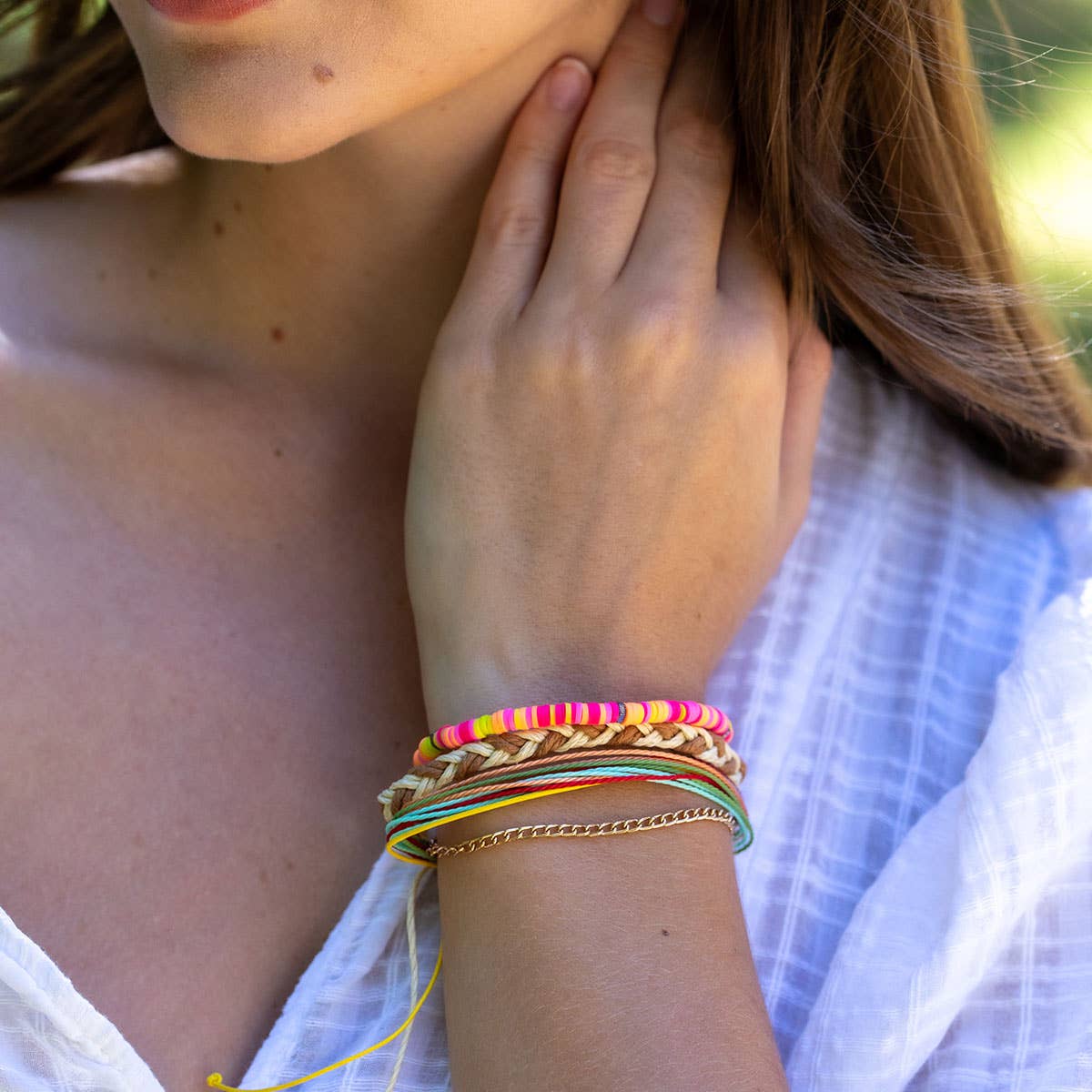 Weave & Wander Boho Bliss 4 Piece Bracelet Set