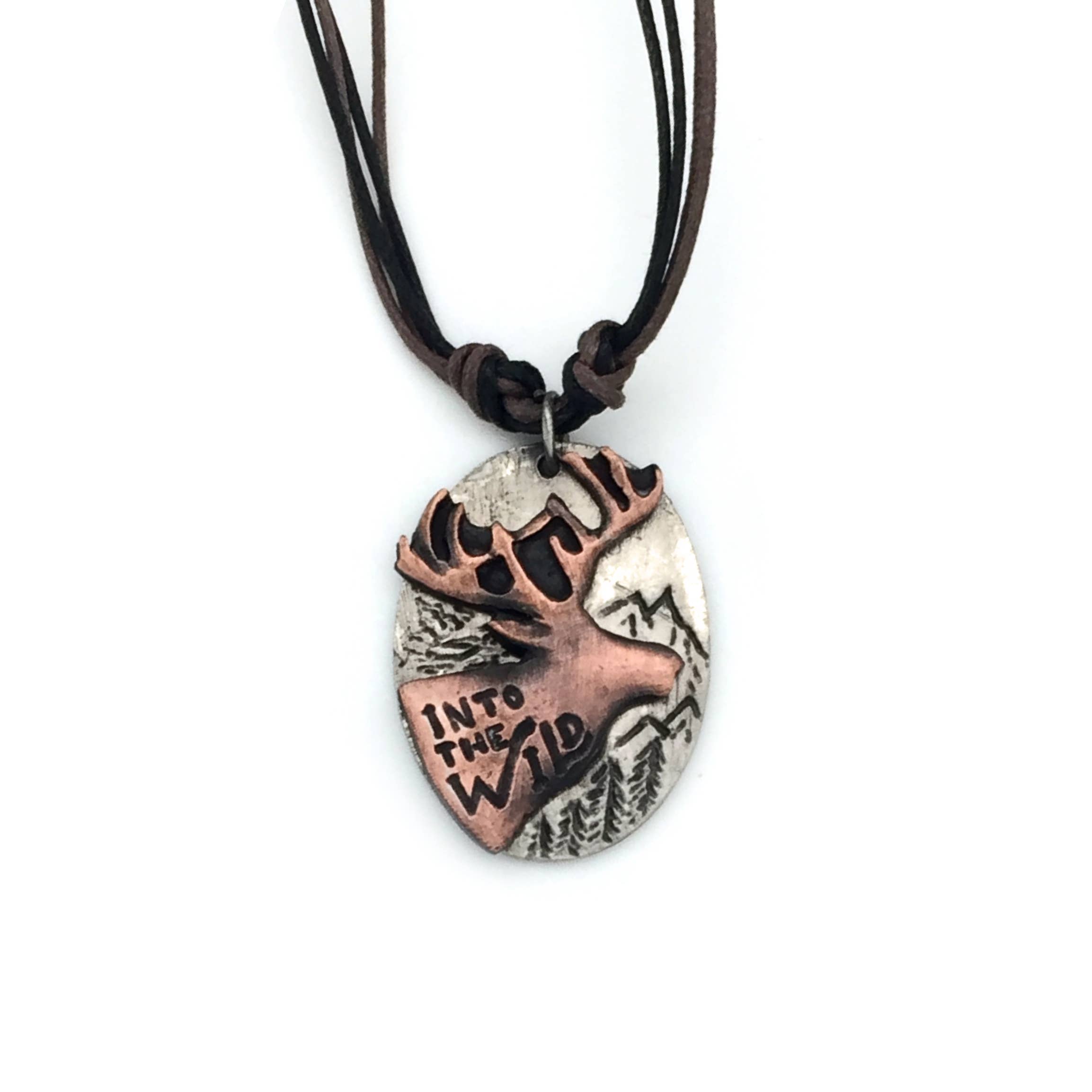 Pewter Necklace - Into the Wild