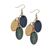 Omala Misty Greens Collection Earrings - Small Ovals