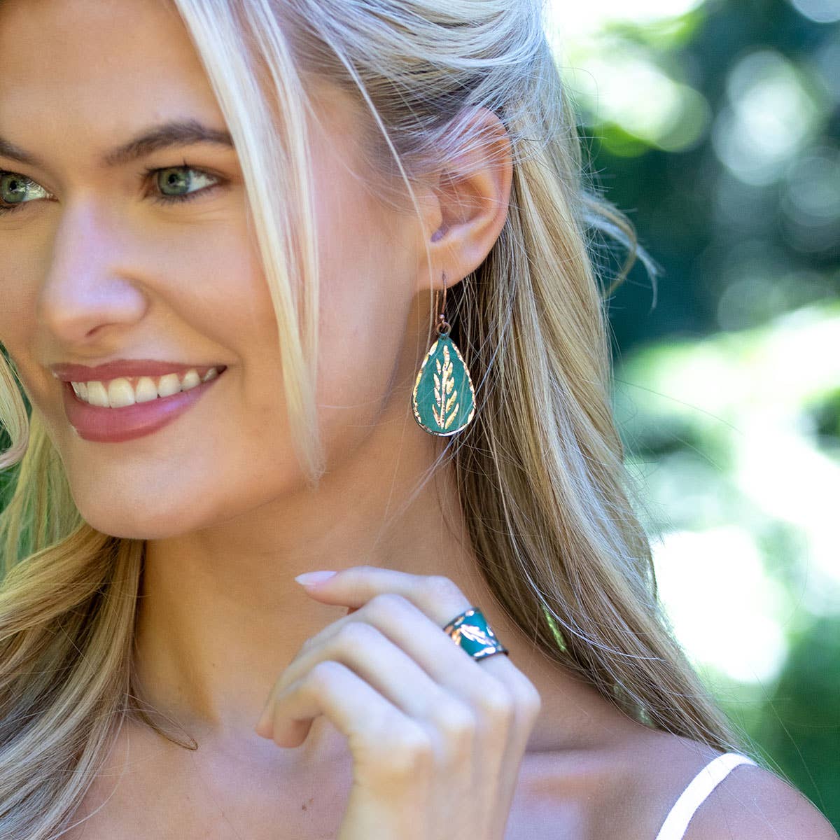 Patina Tropical Oasis Earrings