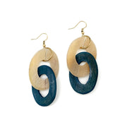 Omala Misty Greens Collection Earrings - Two Horn Links