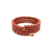 Sachi Chromatic Hues - Orange Coil Bracelet
