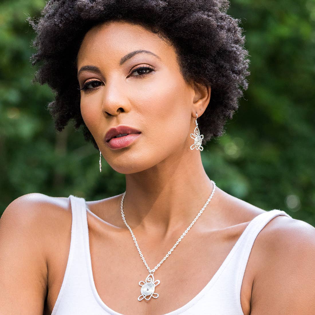 Silver Plated Earrings - Smaller Size Turtle