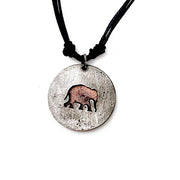 Pewter Necklace - Elephant