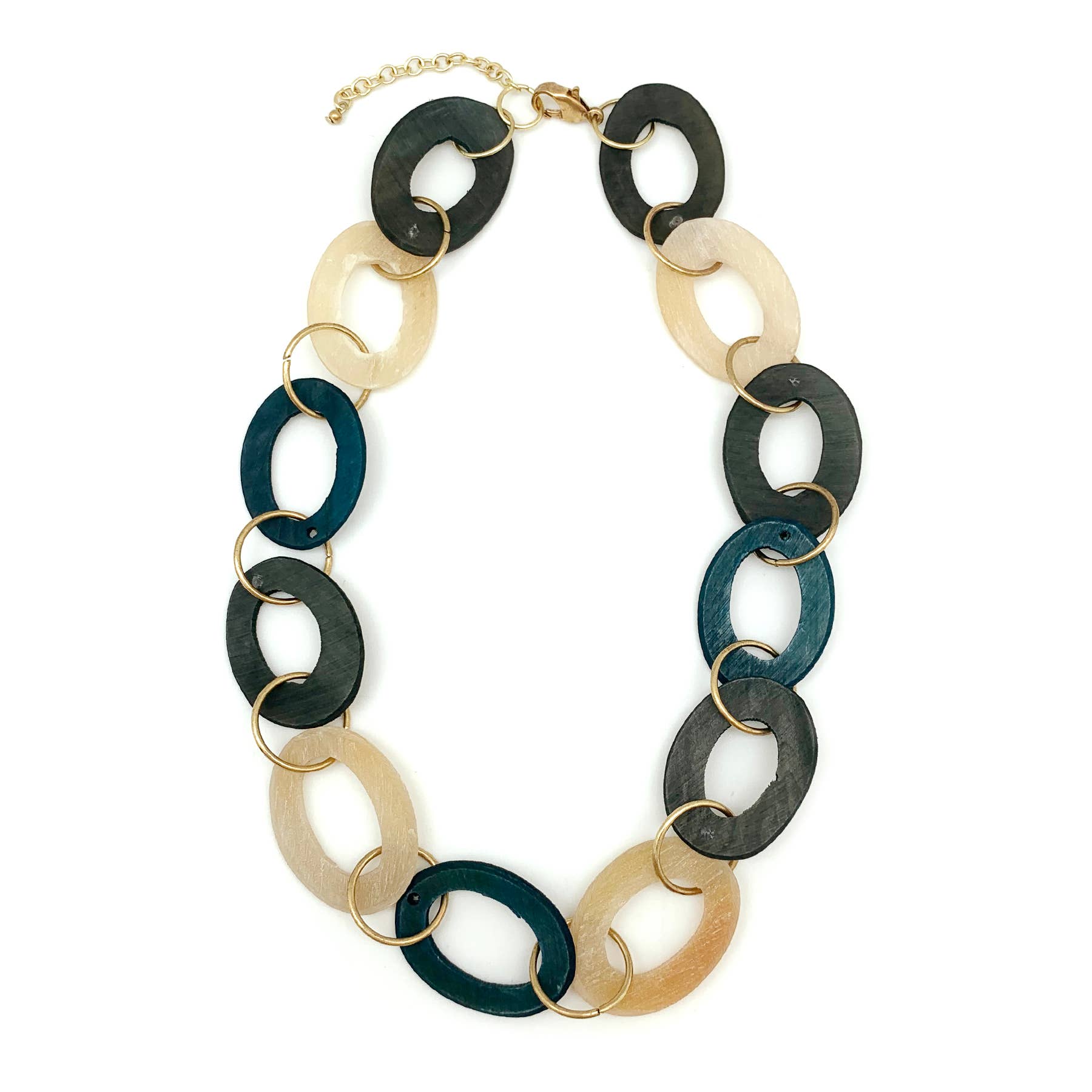 Omala Misty Greens Collection Necklace - Short Chain