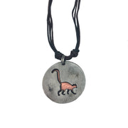 Pewter Necklace - Lemur
