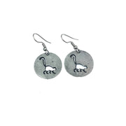Pewter Earrings - Lemur