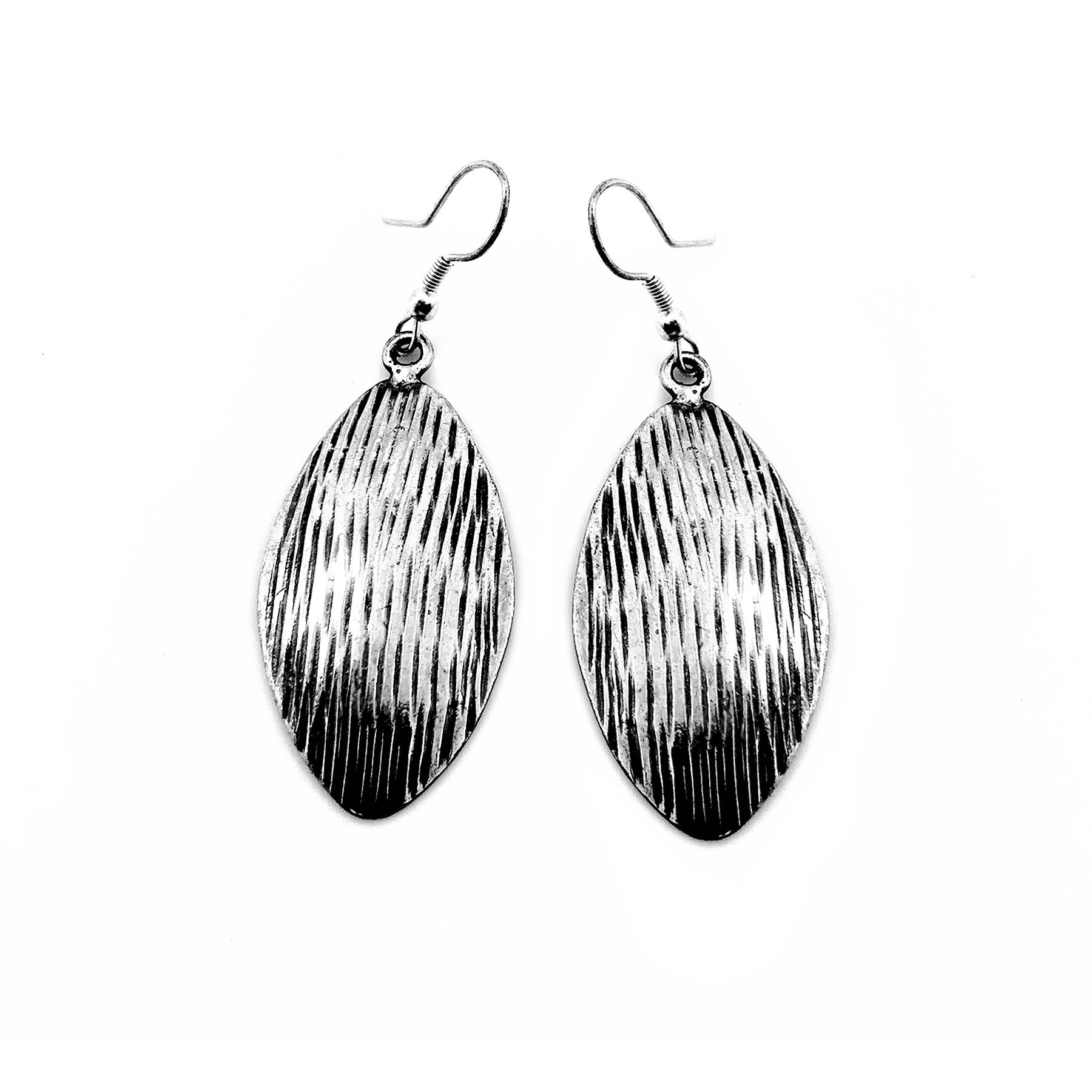 Kashi Collection Earrings - Hatchmark Ovals