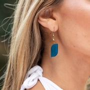 Omala Wildberry Collection Earrings - Blue Bead