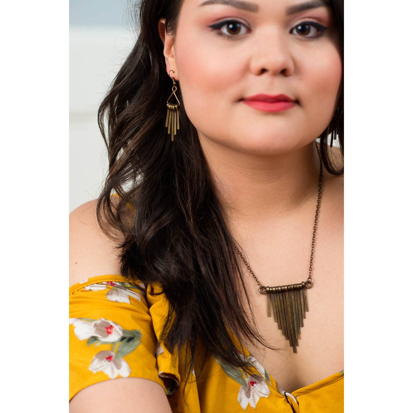 Banjara Spikes Short Necklace