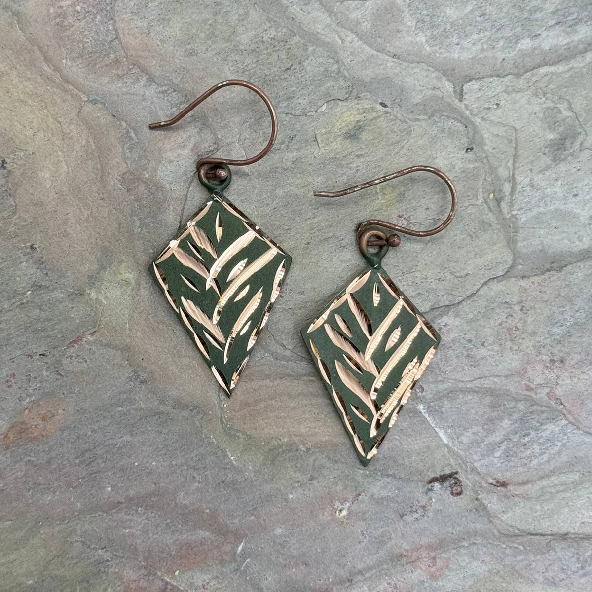 Patina Evergreen Serenity Earrings