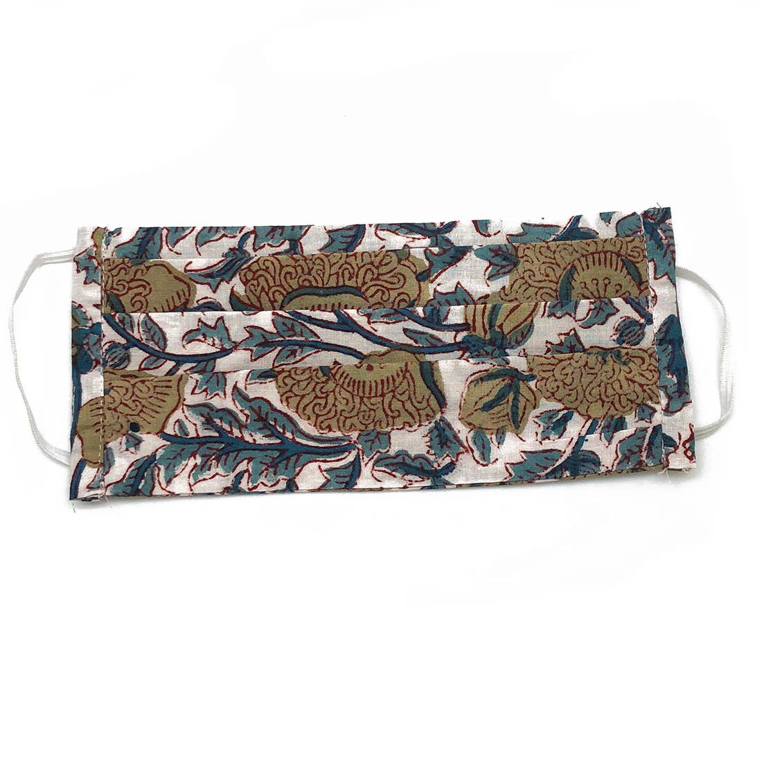 Cotton Pleated Face Mask Set of 1