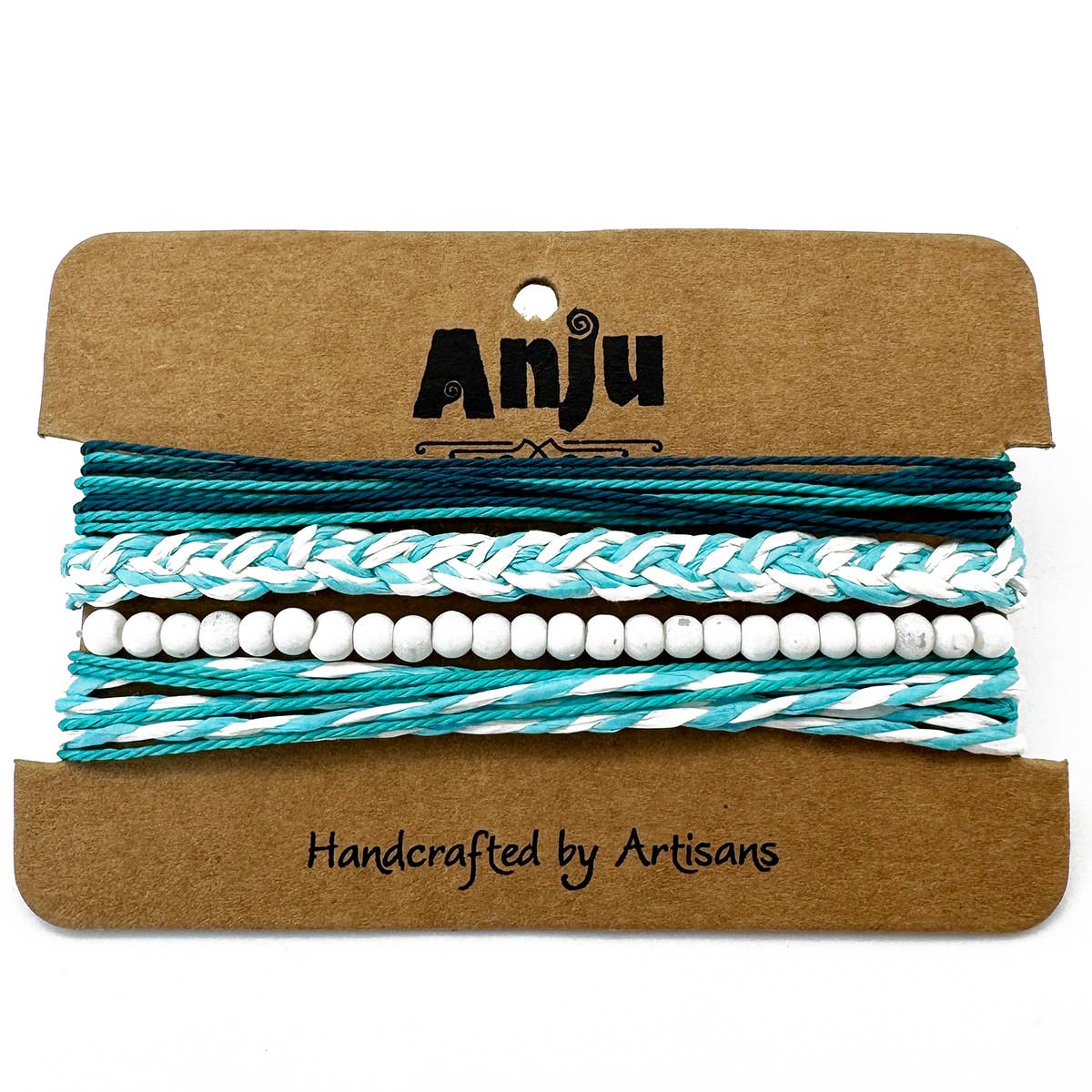 Weave & Wander Sky and Sea Trio Bracelet Set