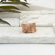 Handcrafted Copper Lined Ring