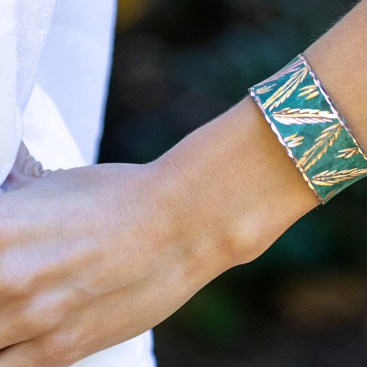 Patina Tropical Oasis Cuff
