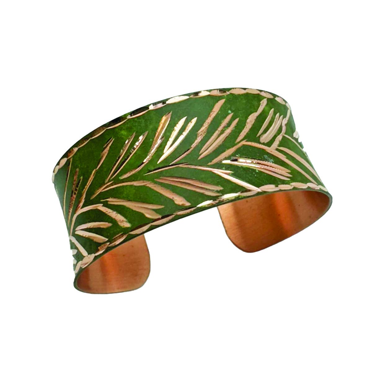 Patina Evergreen Serenity Cuff