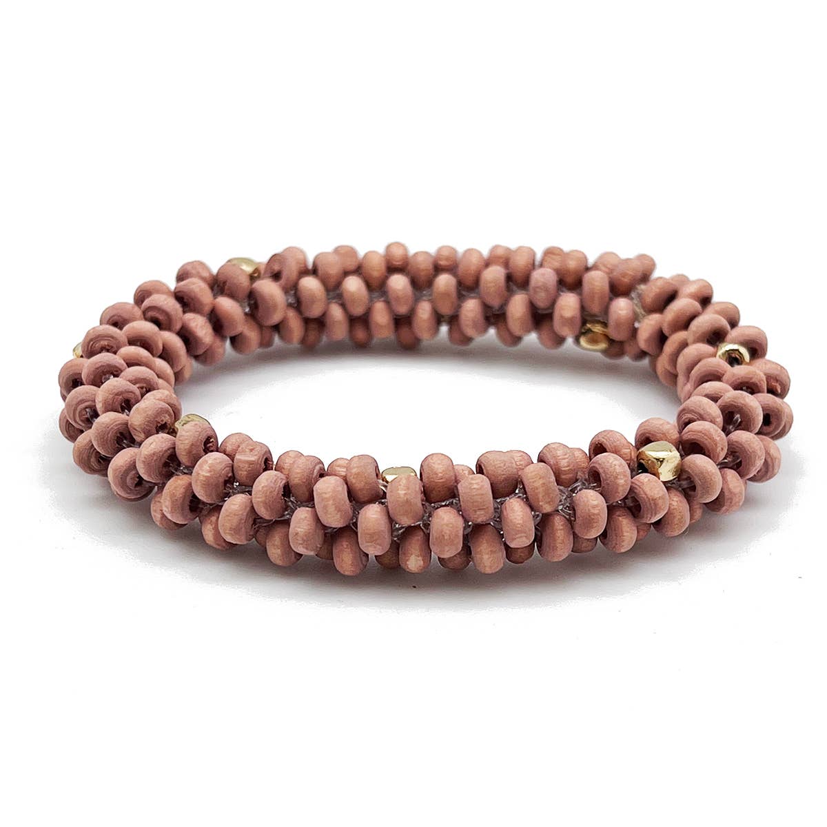 Sachi Chromatic Hues Rope Bracelet  - Peach