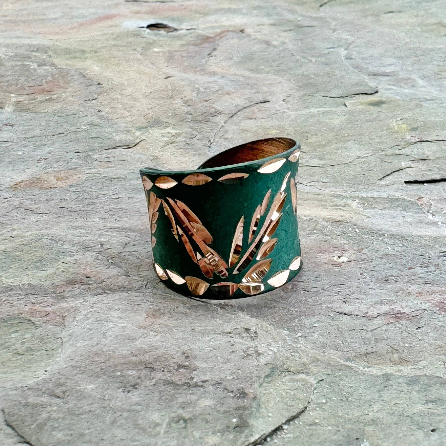 Patina Tropical Oasis Ring