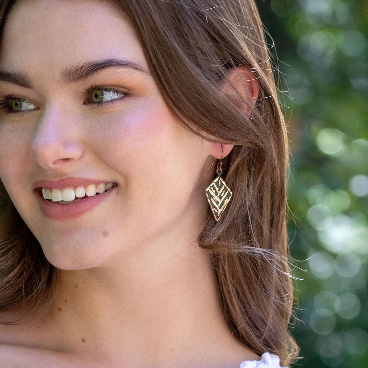 Patina Evergreen Serenity Earrings