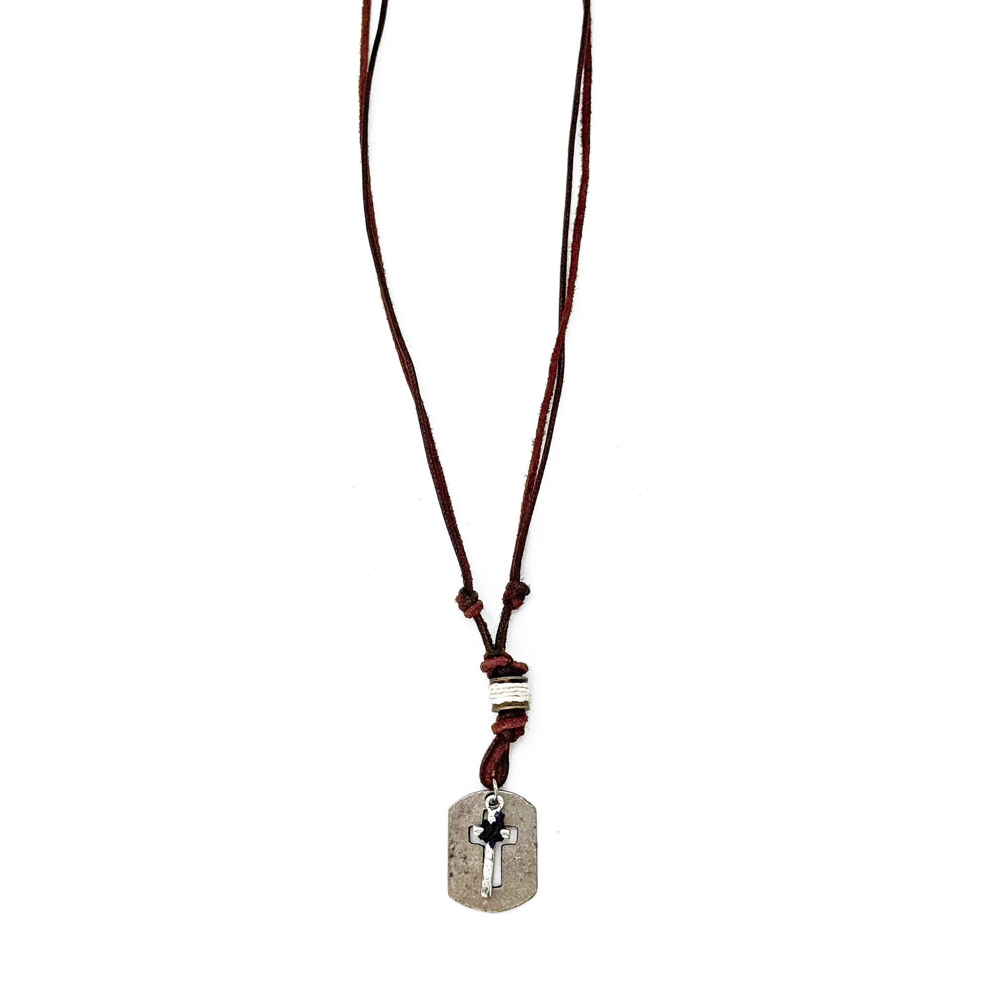 Aadi Faithful Dog Tag Necklace
