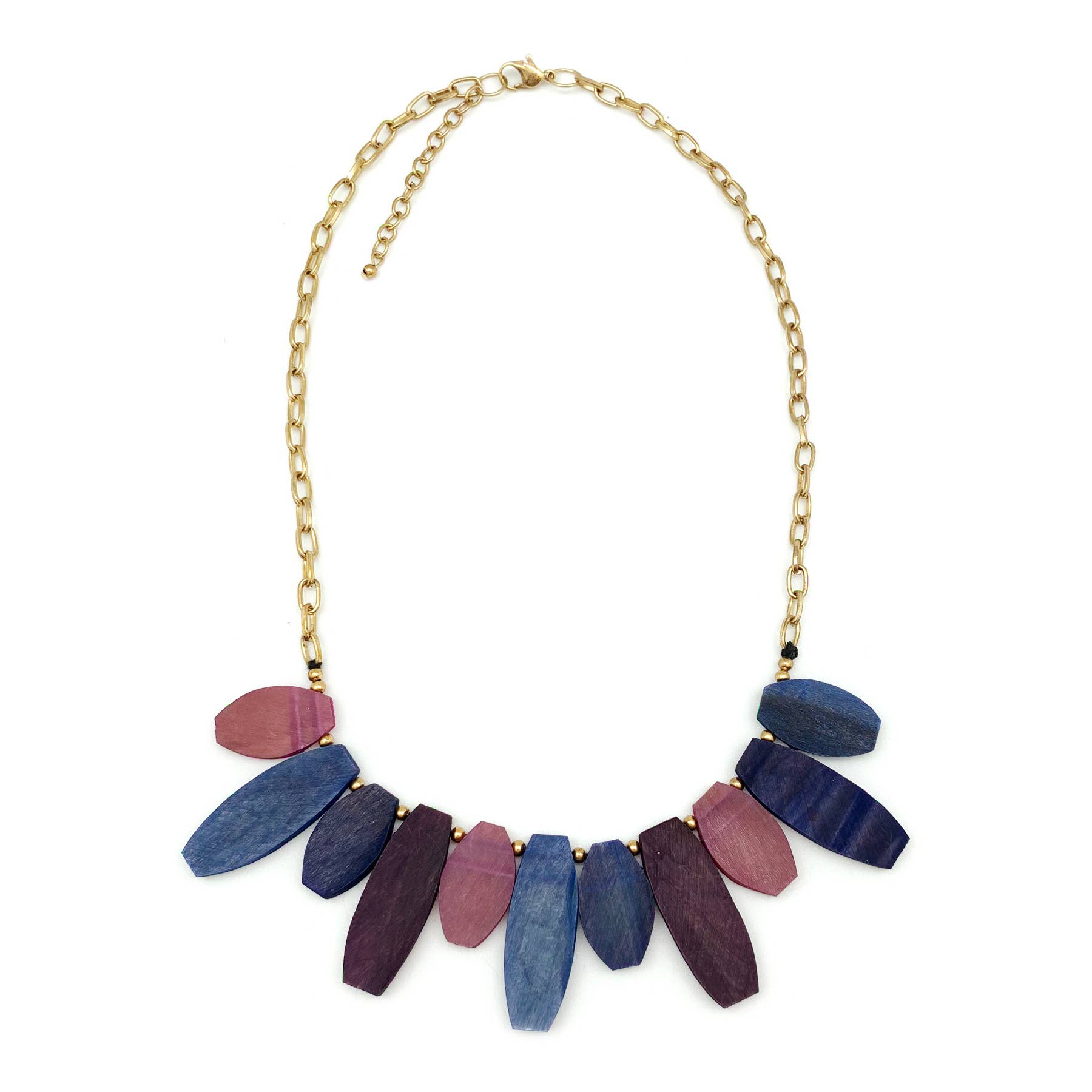 Omala Heliotrope Collection Necklace - Graduated Beads